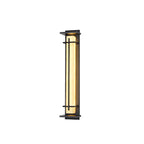 Ray Square Outdoor Wall Light Imitation Alabaster Waterproof - Hey Lighting