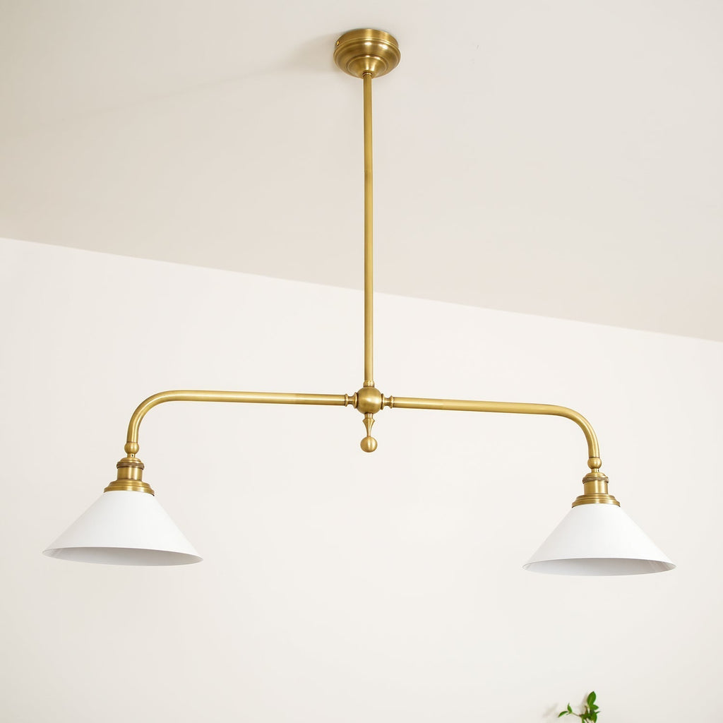 Zya Vintage Two-Head Pendant Light – product view