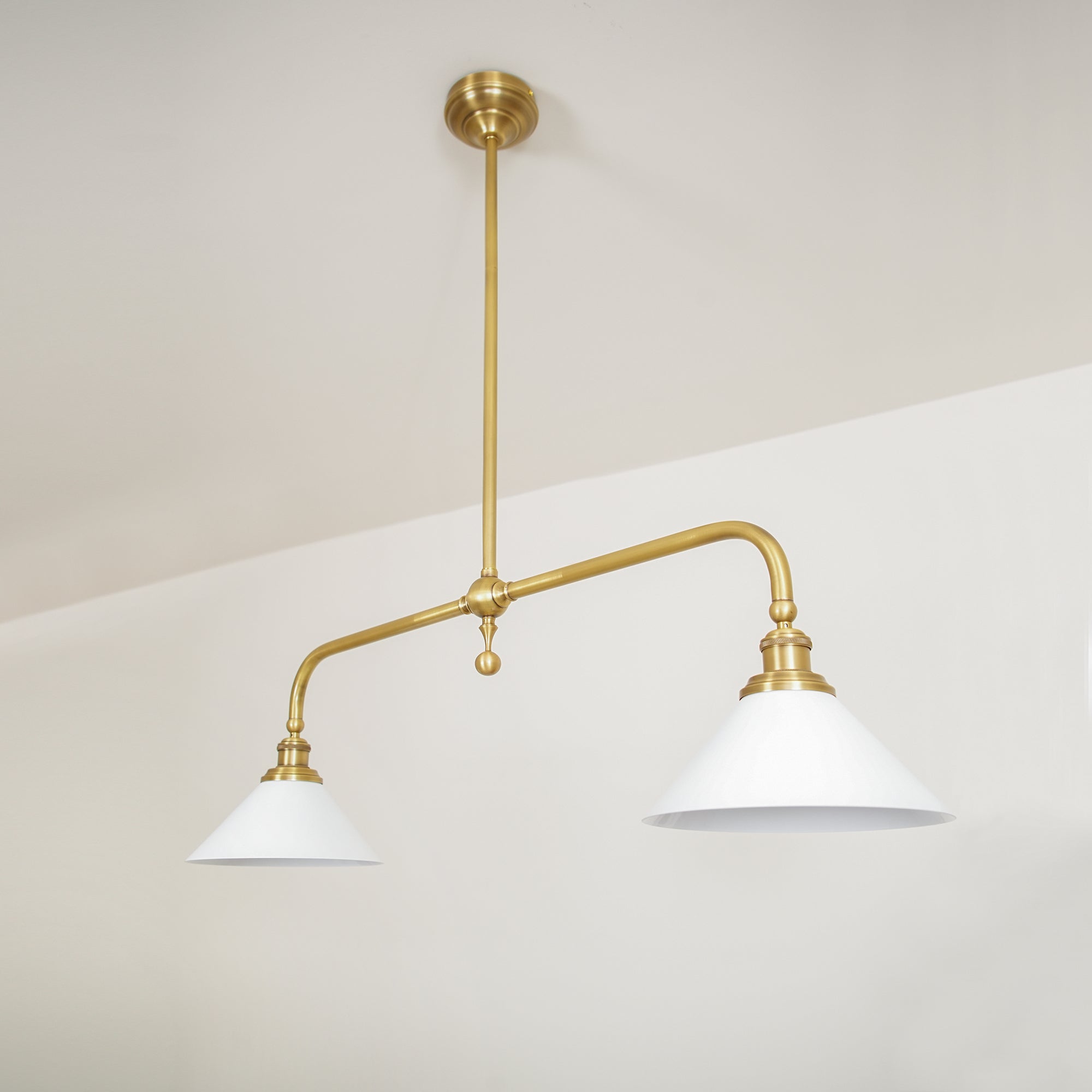 Zya Vintage Two-Head Pendant Light – product view