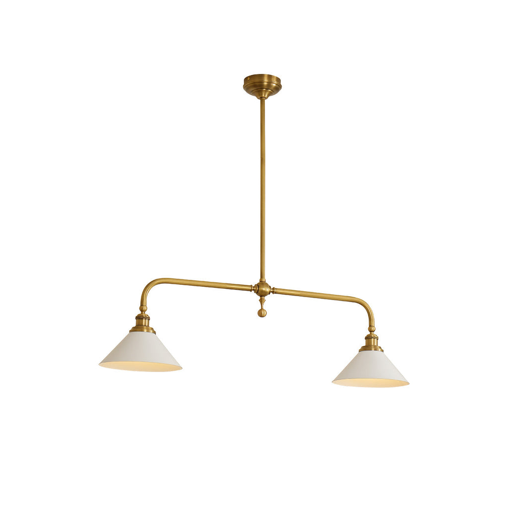 Zya Vintage Two-Head Pendant Light – product view