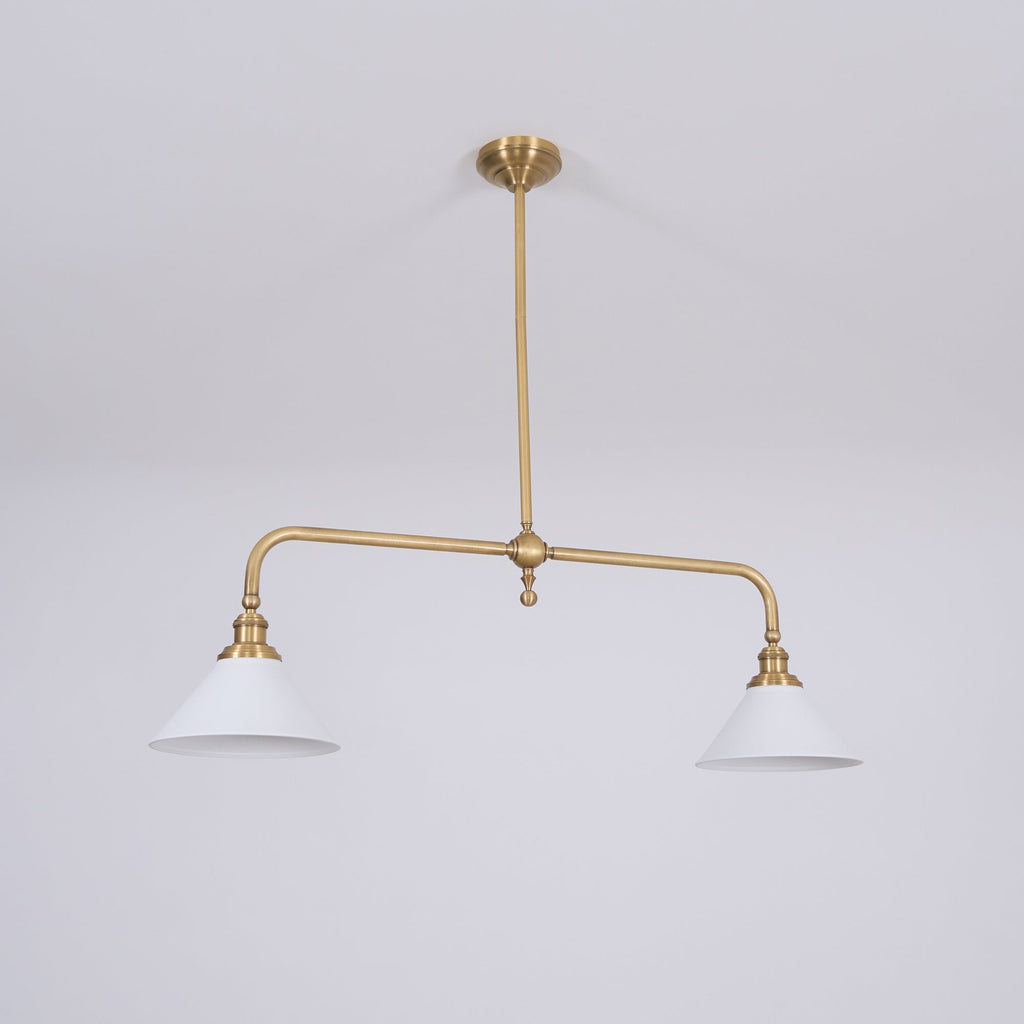 Zya Vintage Two-Head Pendant Light – product view