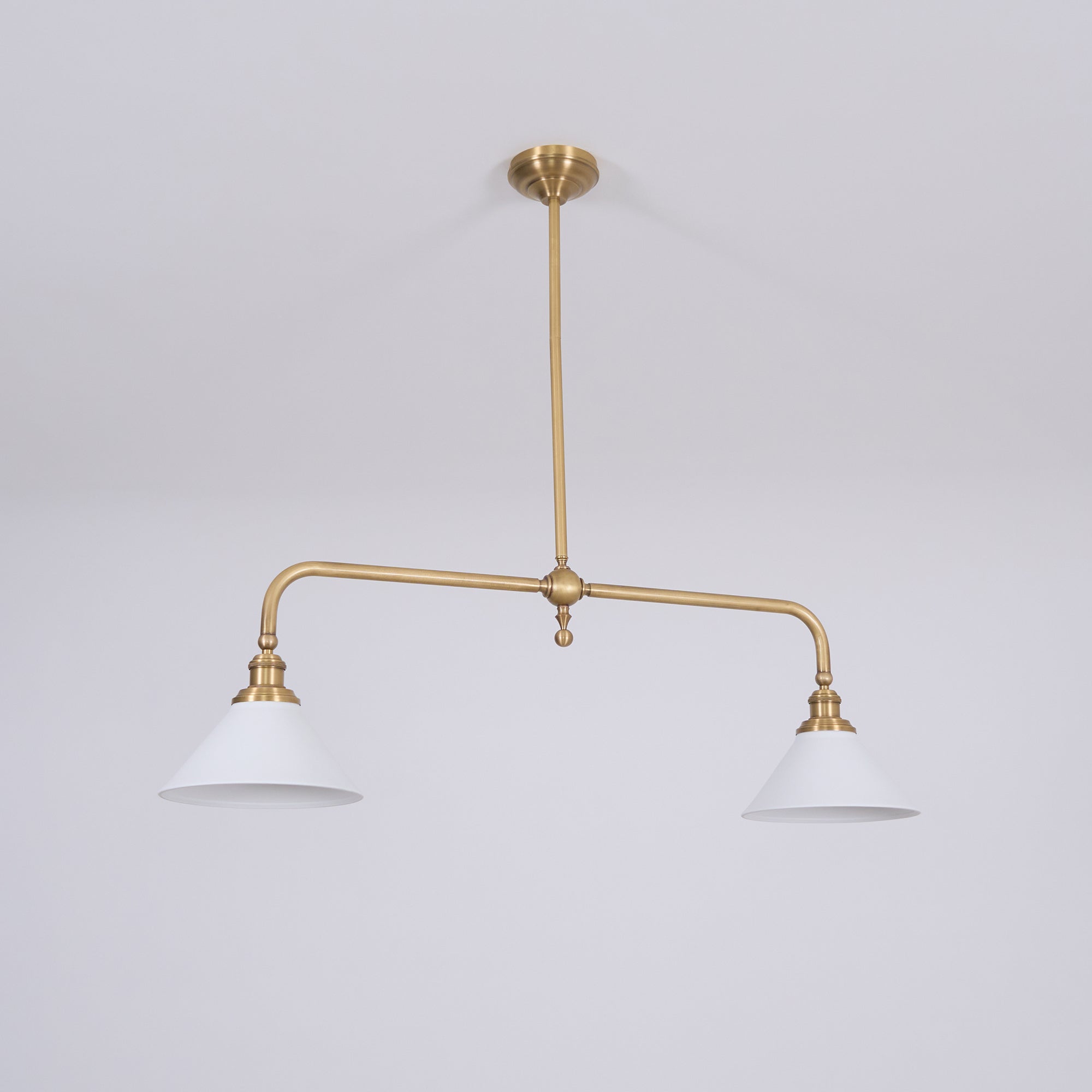 Zya Vintage Two-Head Pendant Light – product view