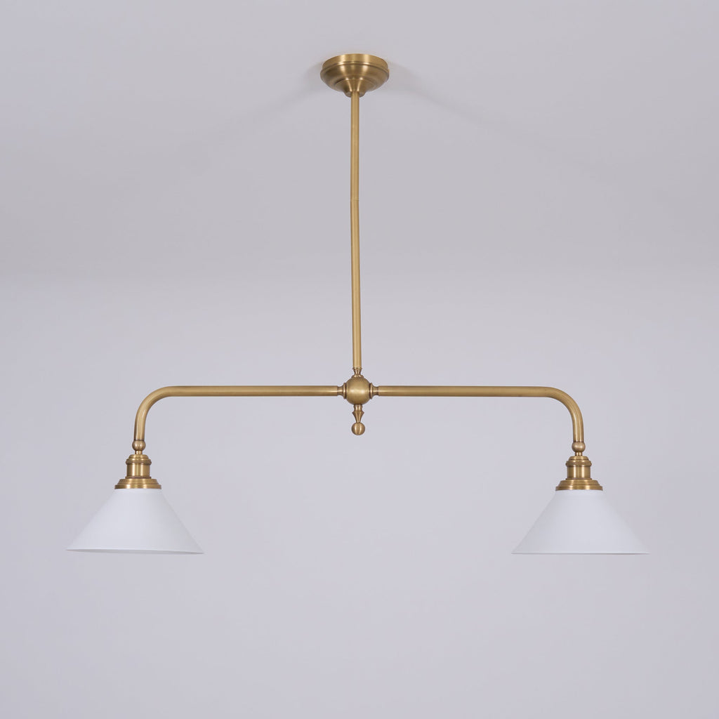 Zya Vintage Two-Head Pendant Light – product view