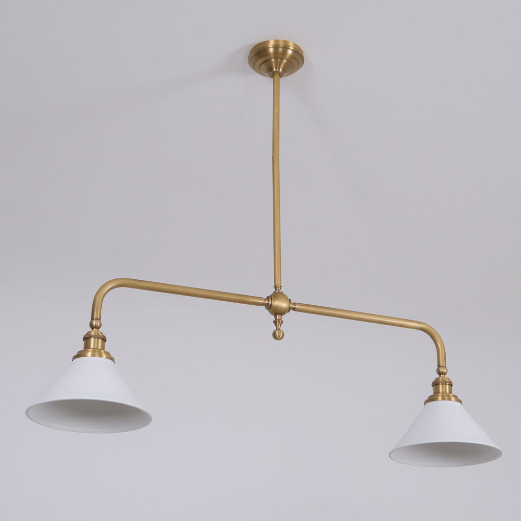 Zya Vintage Two-Head Pendant Light – product view