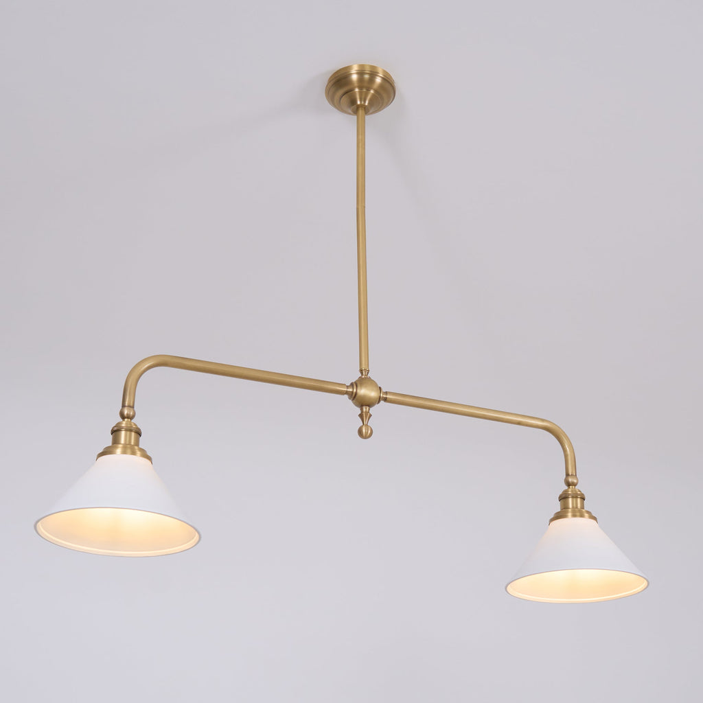 Zya Vintage Two-Head Pendant Light – product view