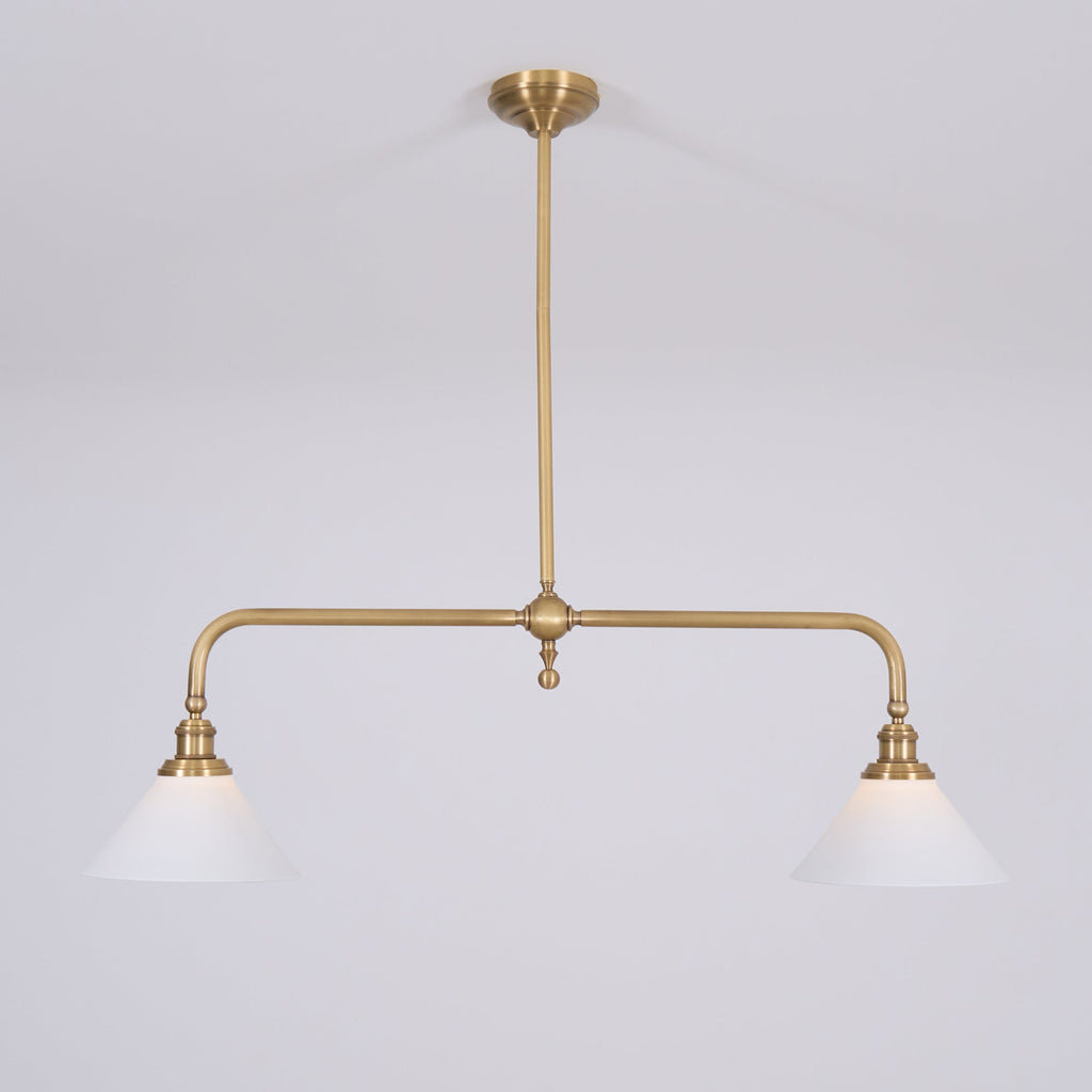 Zya Vintage Two-Head Pendant Light – product view