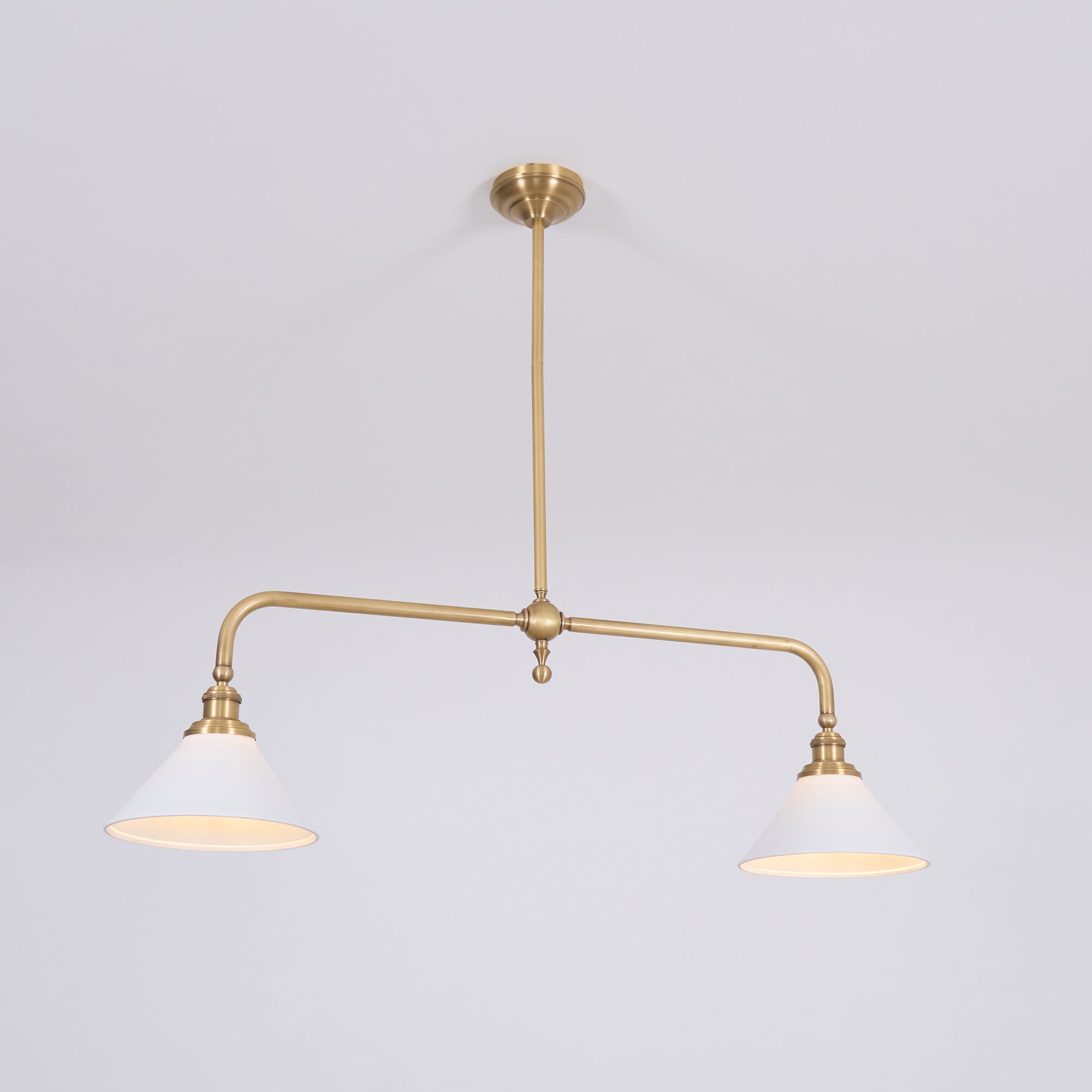 Zya Vintage Two-Head Pendant Light – product view