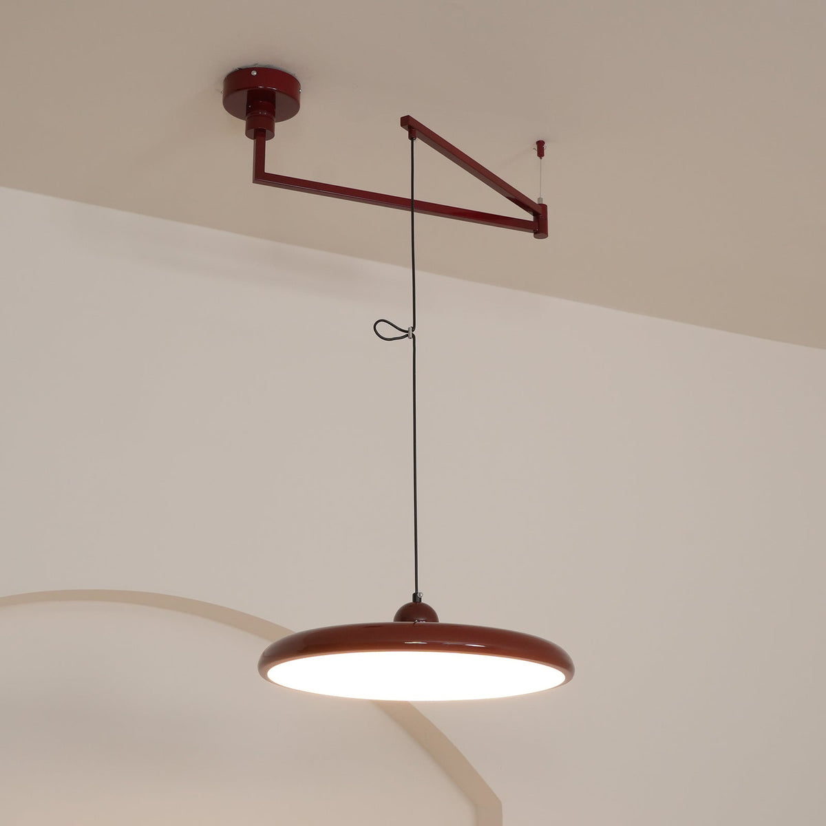 Flux Pendant Lights Morandi Adjustable Arm - Hey Lighting