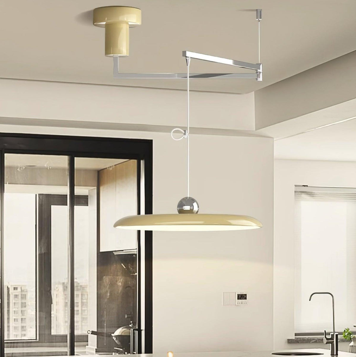 Flux Pendant Lights Morandi Adjustable Arm - Hey Lighting