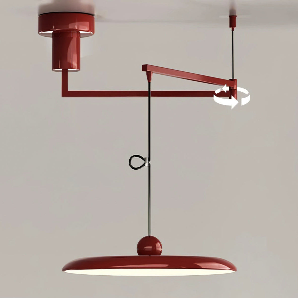 Flux Pendant Lights Morandi Adjustable Arm - Hey Lighting