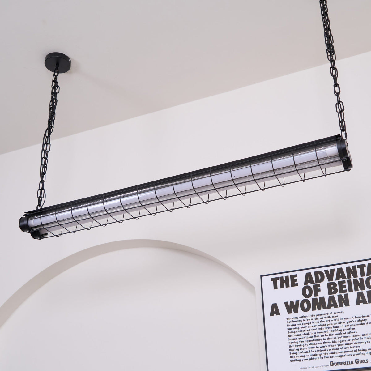 Arsorisra Industrial Linear Pendant Light - Hey Lighting