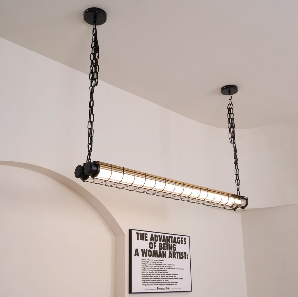 Arsorisra Industrial Linear Pendant Light - Hey Lighting