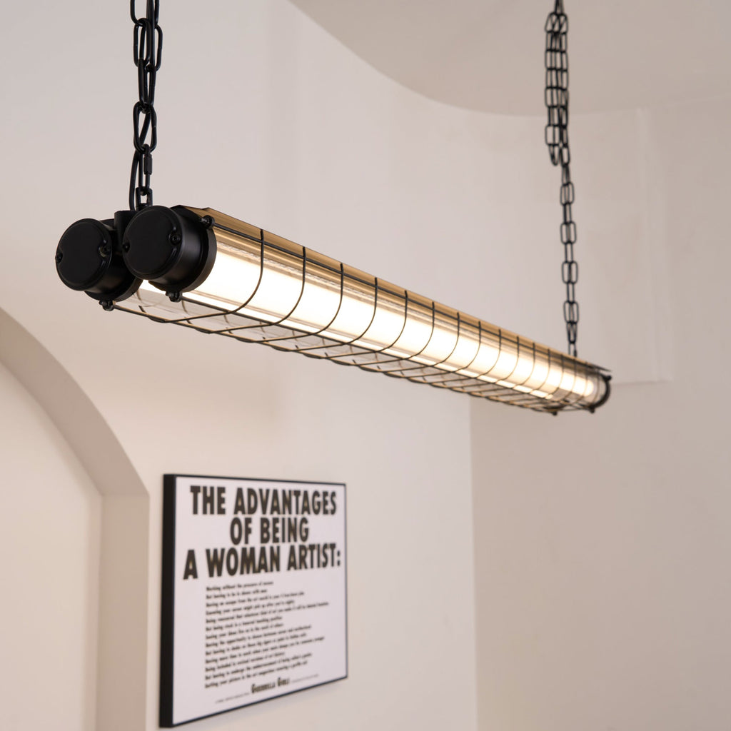 Arsorisra Industrial Linear Pendant Light - Hey Lighting