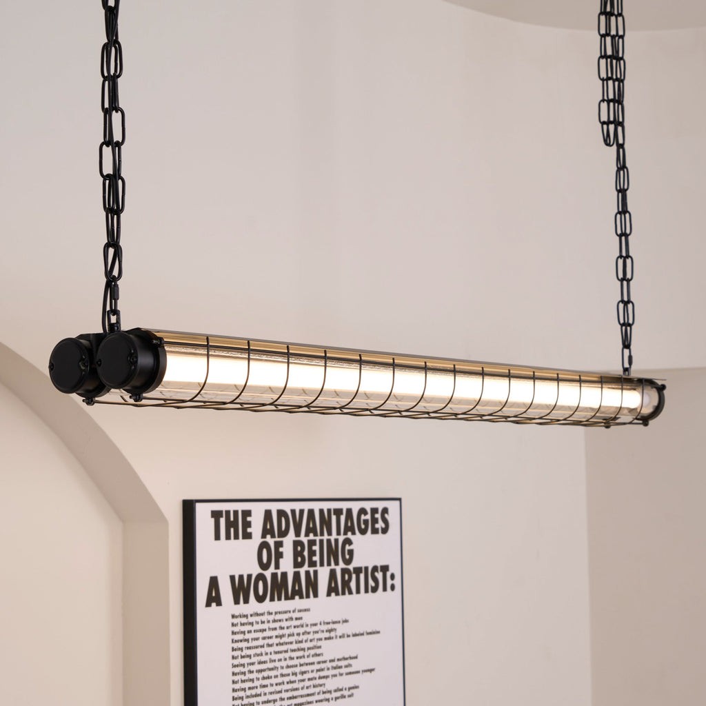 Arsorisra Industrial Linear Pendant Light - Hey Lighting
