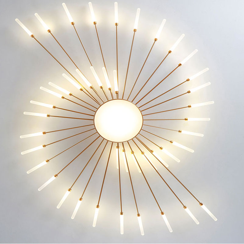Wesley Modern Home Decoration Fireworks LED Ceiling Light - Hey Lighting