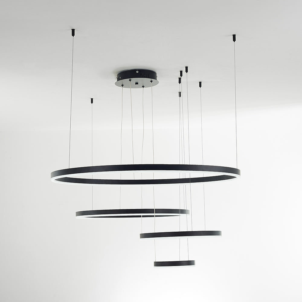 Remi Pendant Light Tir-Circle Liner - Hey Lighting