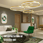 Remi Pendant Light Tir-Circle Liner - Hey Lighting