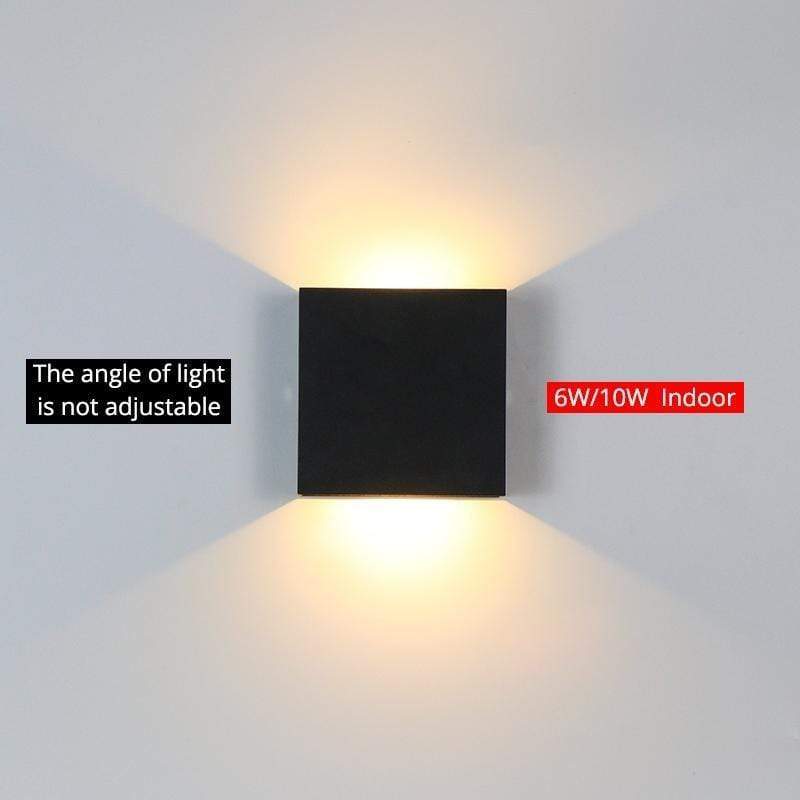 Nexu Modern Adjustable Square Outdoor Wall Lamp LED - Hey Lighting