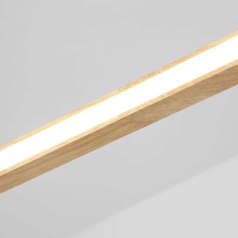 Veon Contemporary Oval Wooden Pendant Light - Hey Lighting