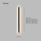 Orral Outdoor Wall Lamp Linear Oval - Hey Lighting