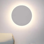 Klyne Minimalist Round/Square Outdoor Wall Lamp LED, Black/White - Hey Lighting
