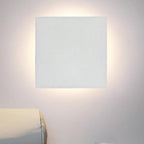 Klyne Minimalist Round/Square Outdoor Wall Lamp LED, Black/White - Hey Lighting