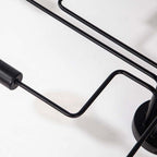 Arisha Vintage Modern Minimalist Industrial Metal Black Ceiling Lamp - Hey Lighting