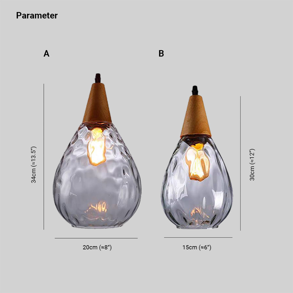 Teardrop Pendant Light - Hey Lighting